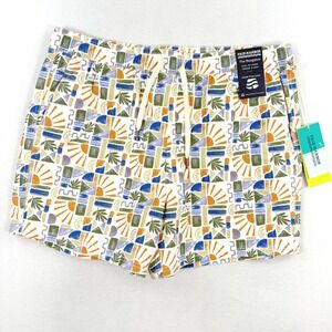 Fair Harbor Bungalow 5" Swim Trunk Shorts Lined Size XXL Mens Beach Sun Tile NEW